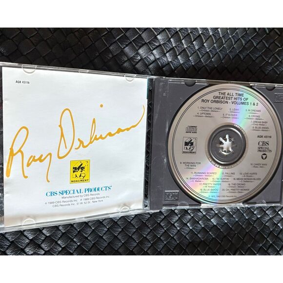 CBS RECORDS - The All Time Greatest Hits of Roy Orbison. 20 Original Recordings - Picture 3 of 3